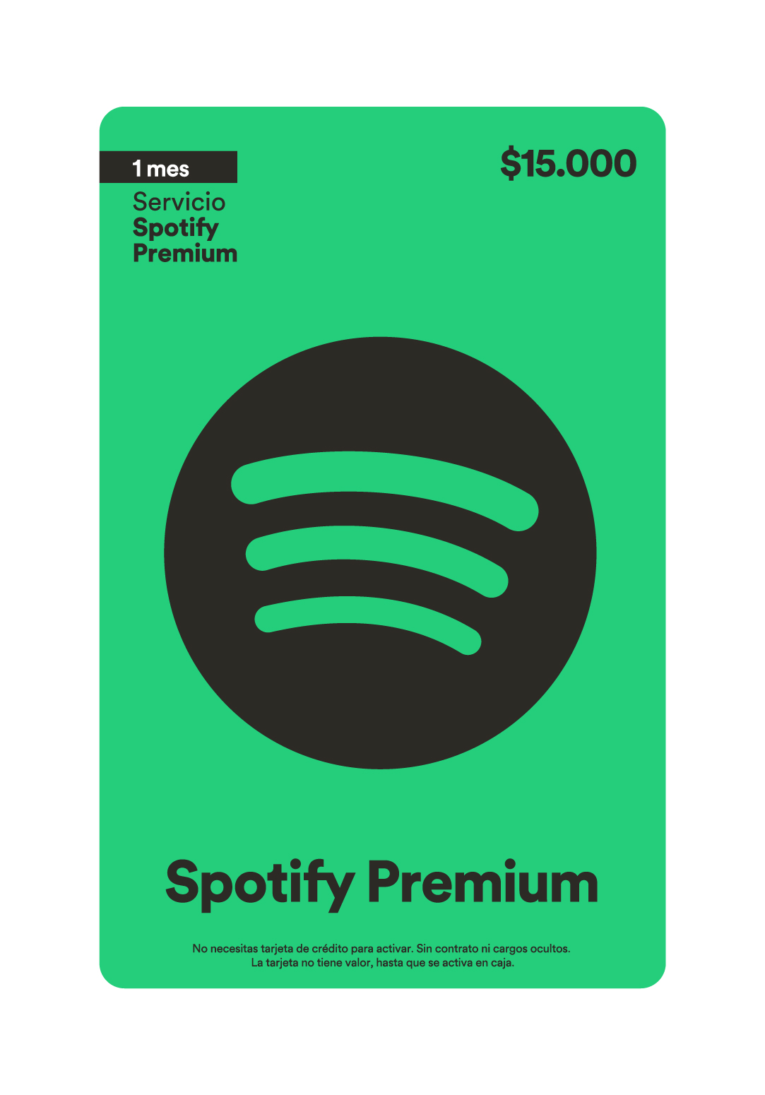 Spotify 1 mes